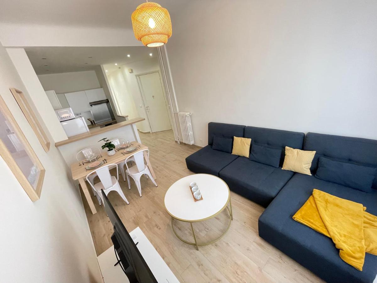 Nice Renting - Penchienatti - Spacious Apartment - 2 Bedrooms - King Bed - View Heart Of Nice Luaran gambar